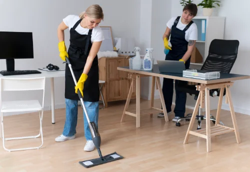 Nettoyage de bureau professionnel à Droiturier